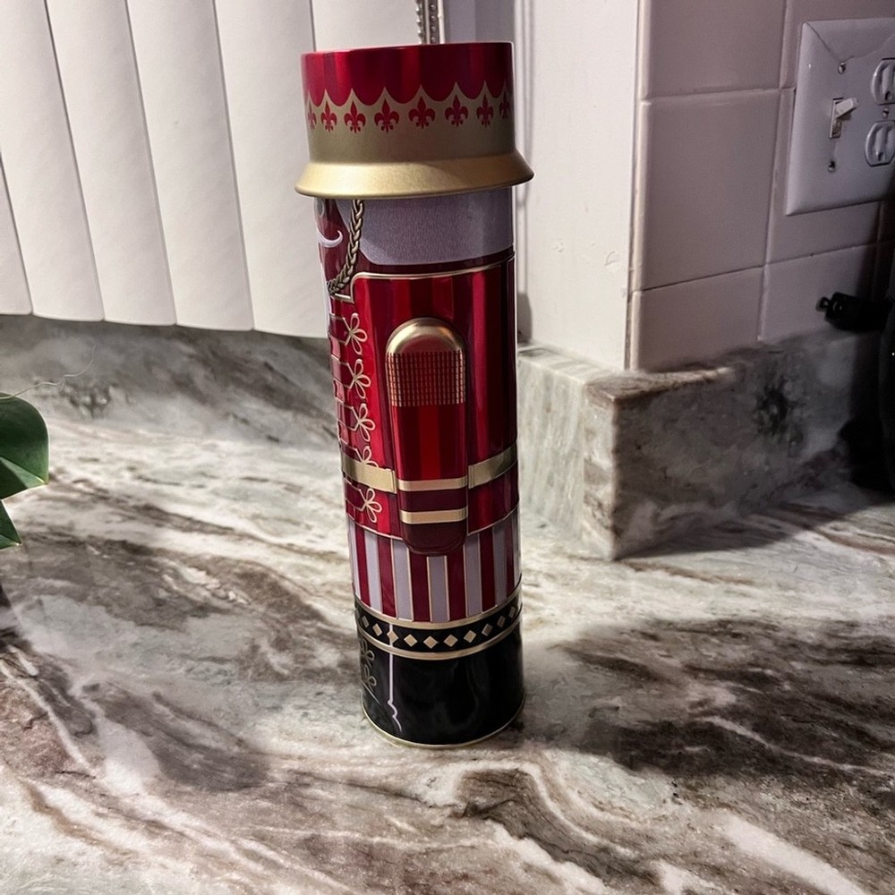 Festive Christmas Nutcracker Tin