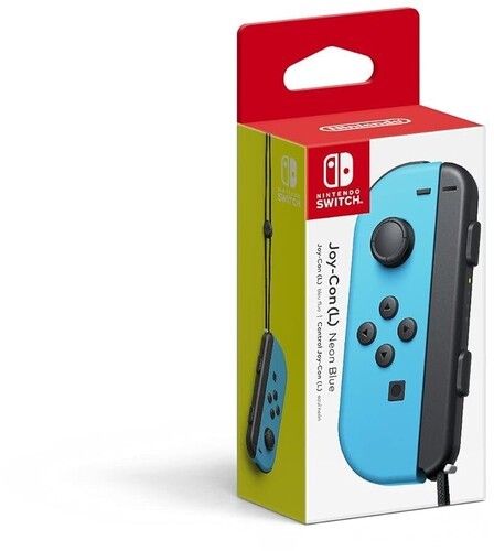 Nintendo Switch Left Joy-Con Controller (Neon Blue)