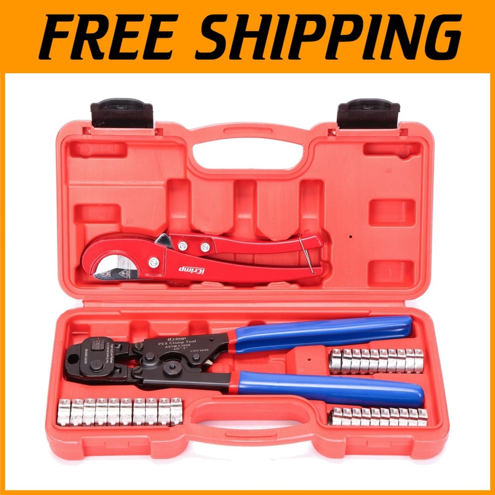 Innovative Multi-Function PEX Crimper & Clamp Remover
