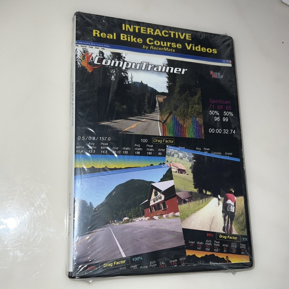 Interactive Real Bike Course Videos RacerMate Computrainer Cycling Software