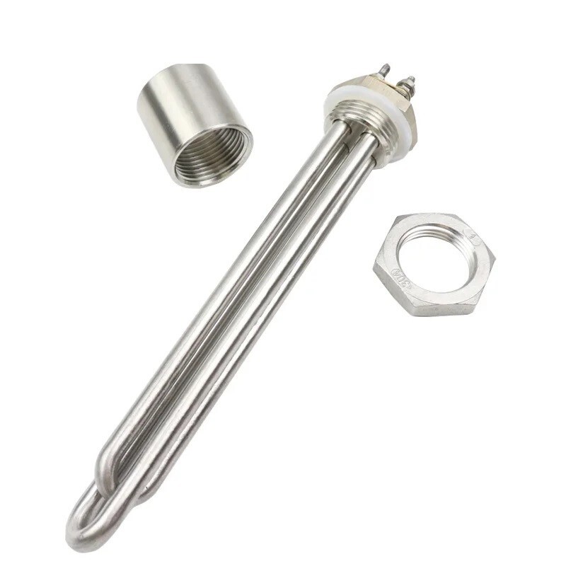 12V DC Water Heating Element Camper Solar Heater 300W/600W DN25 12V Hot Water