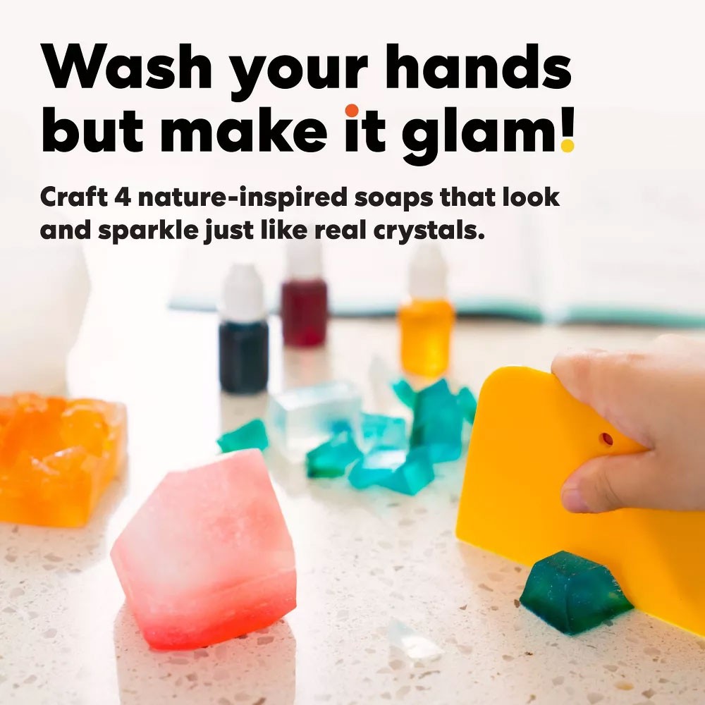 KiwiCo Crystal Ombre Soapmaking