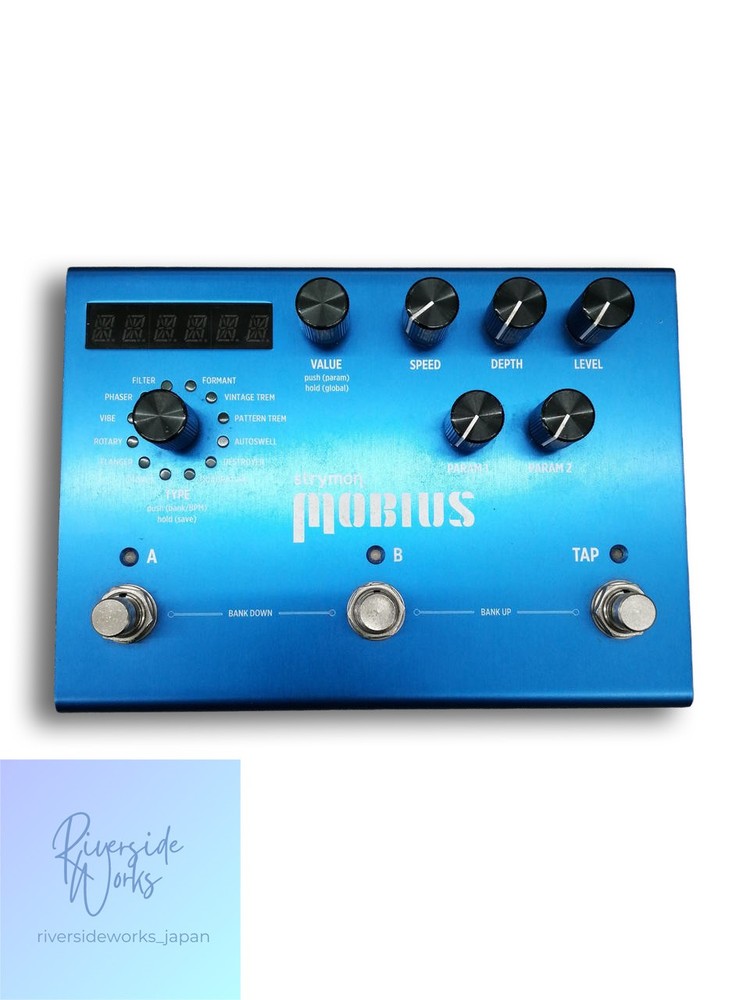 STRYMON Mobius Modulation Effects Pedal Excellent Condition JP
