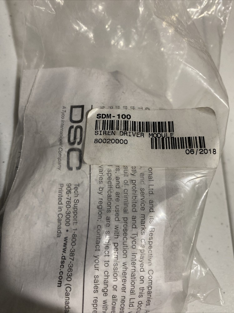 DSC SDM-100 Siren Driver Module