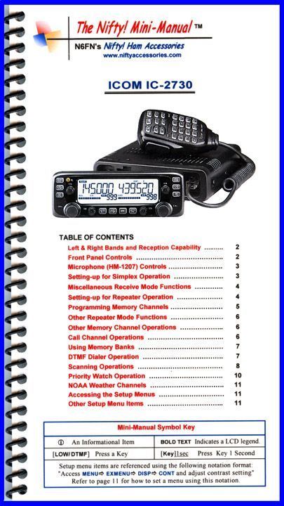 Icom IC-2730A Accy Bundle w/ RT Systems Programming Kit and Nifty! Mini-Manual