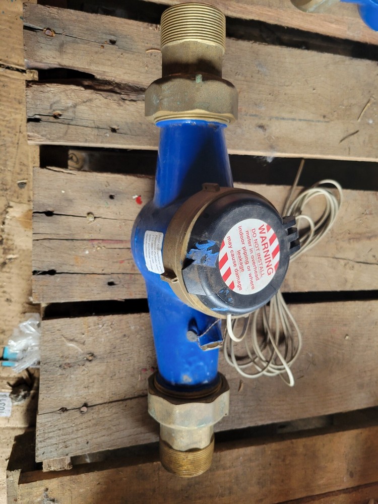 SEAMETRICS BRONZE FLOW METER MJR-200-1G 2" Pipe