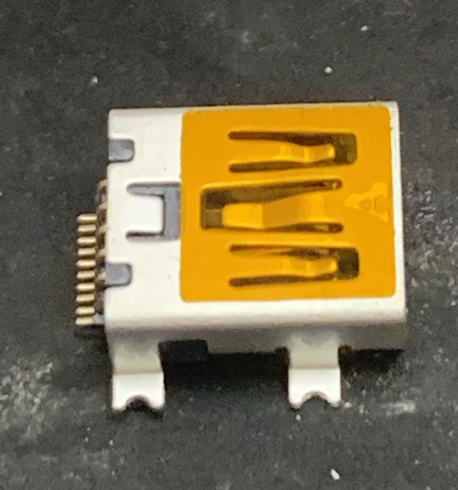 mini usb port female 10 pin