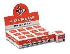 DUNLOP Progress Squash Balls 1 Dozen -
