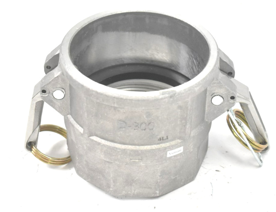 PT Pac Coupling Cam Lock Threaded Fitting Aluminum D-300 3-1/2" Dia Couplers