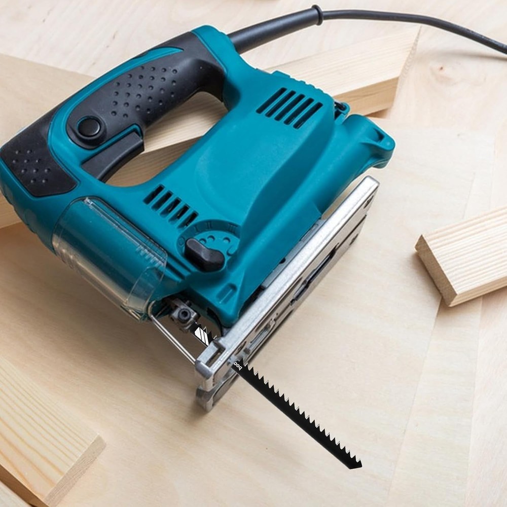 Versatile 5-Pack T344D Jigsaw Blades - Perfect for Quick Cuts on Any Surface