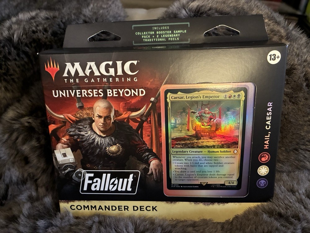 MTG Fallout Hail Caesar Commander Deck Sealed Universes Beyond