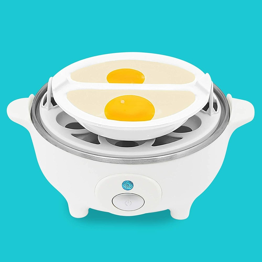 Easy Electric Poacher, Omelet Eggs & Soft, Medium Boiled
