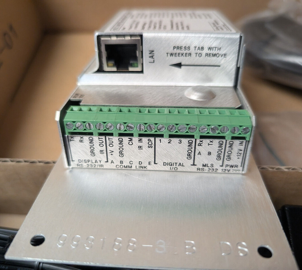 Extron MLC 104 IP Plus L, 60-818-33, White, MediaLink Controller, Control Panel