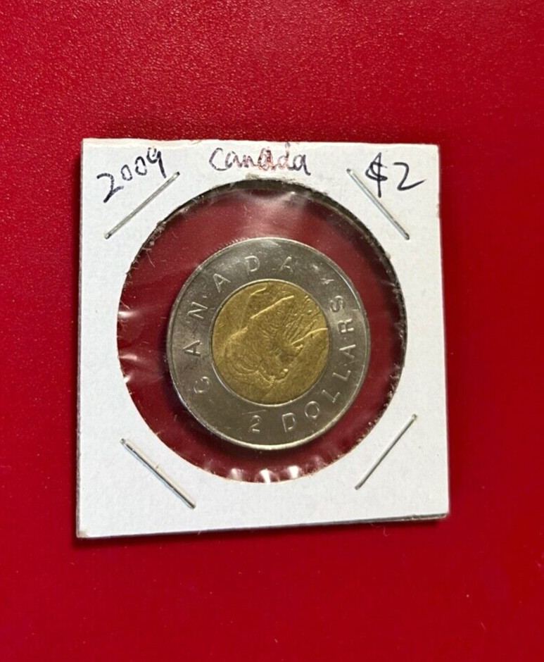 2009 CANADA $2 COIN - NICE WORLD COIN !!!