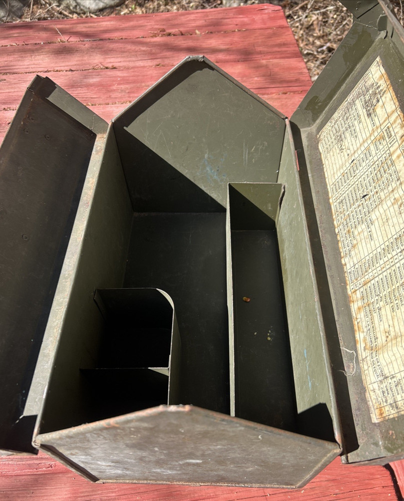 Vintage MILITARY TOOL Box ????