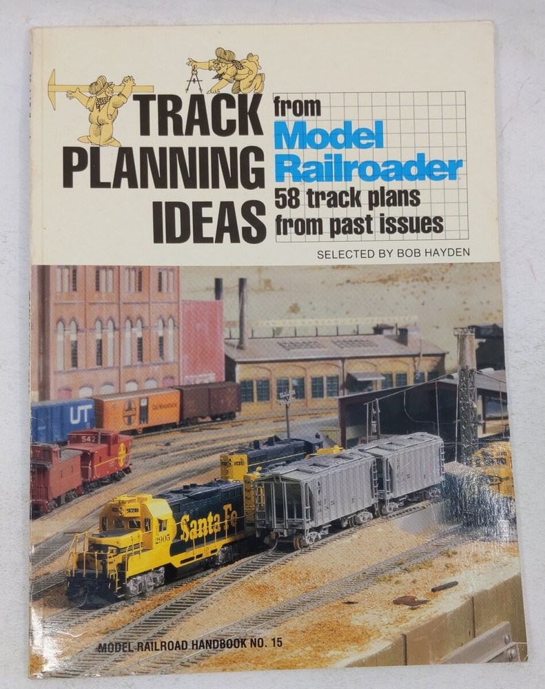 Track Planning Ideas from Model Railroader 58 Track Plans Paperback Book