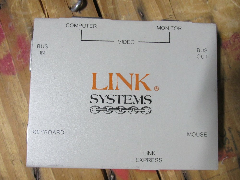 Lot of 3 Applied Computer Systems LINK SYSTEMS Splitters & LCU-300X Adapters