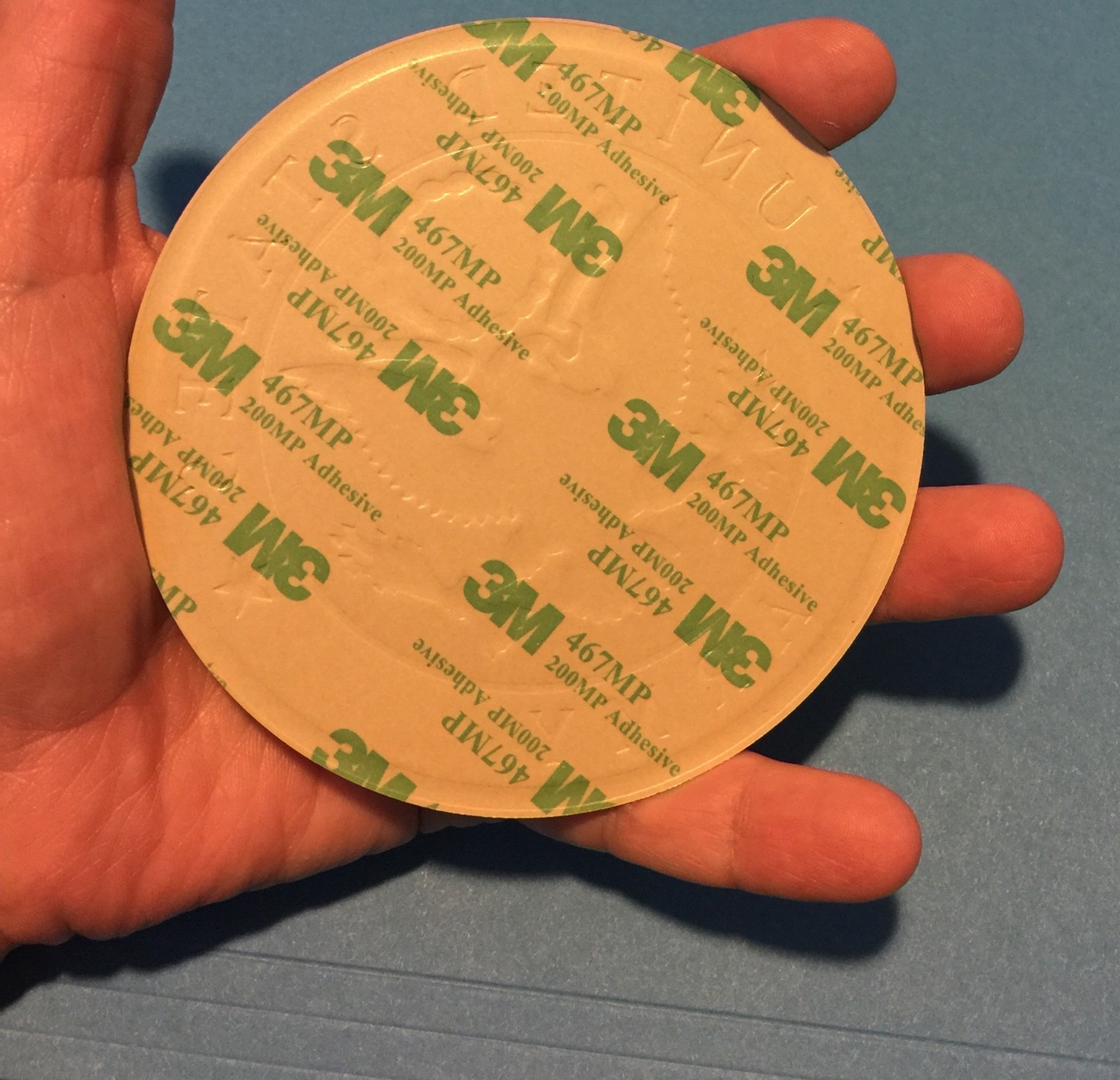 UNITED STATES MARINE CORPS LARGE EMBLEM 4' inch Embossed Litho Printed LOGO