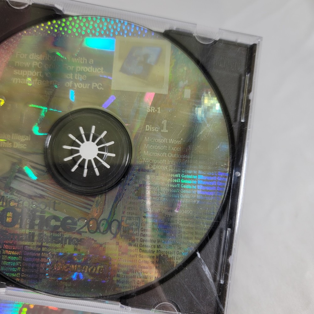 MICROSOFT OFFICE 2000 SMALL BUSINESS - PC CDROM - 2 Disc Set