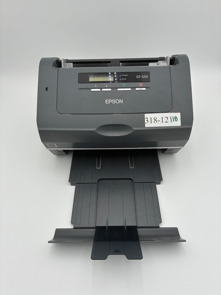 Epson Workforce Pro GT-S50 Color Document Scanner - Input Tray Missing