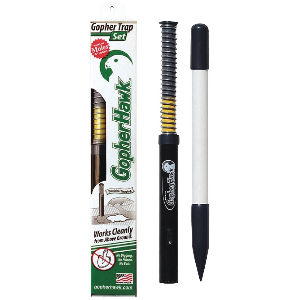 GopherHawk Gopher & Mole Trap Set GH-SET GopherHawk GH-SET 862957000003 Plastic