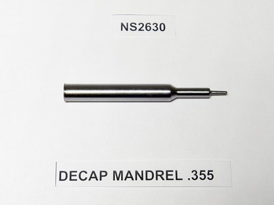 Lee Decapping Mandrel .355 for 35 Remington 3 PACK New! # NS2630