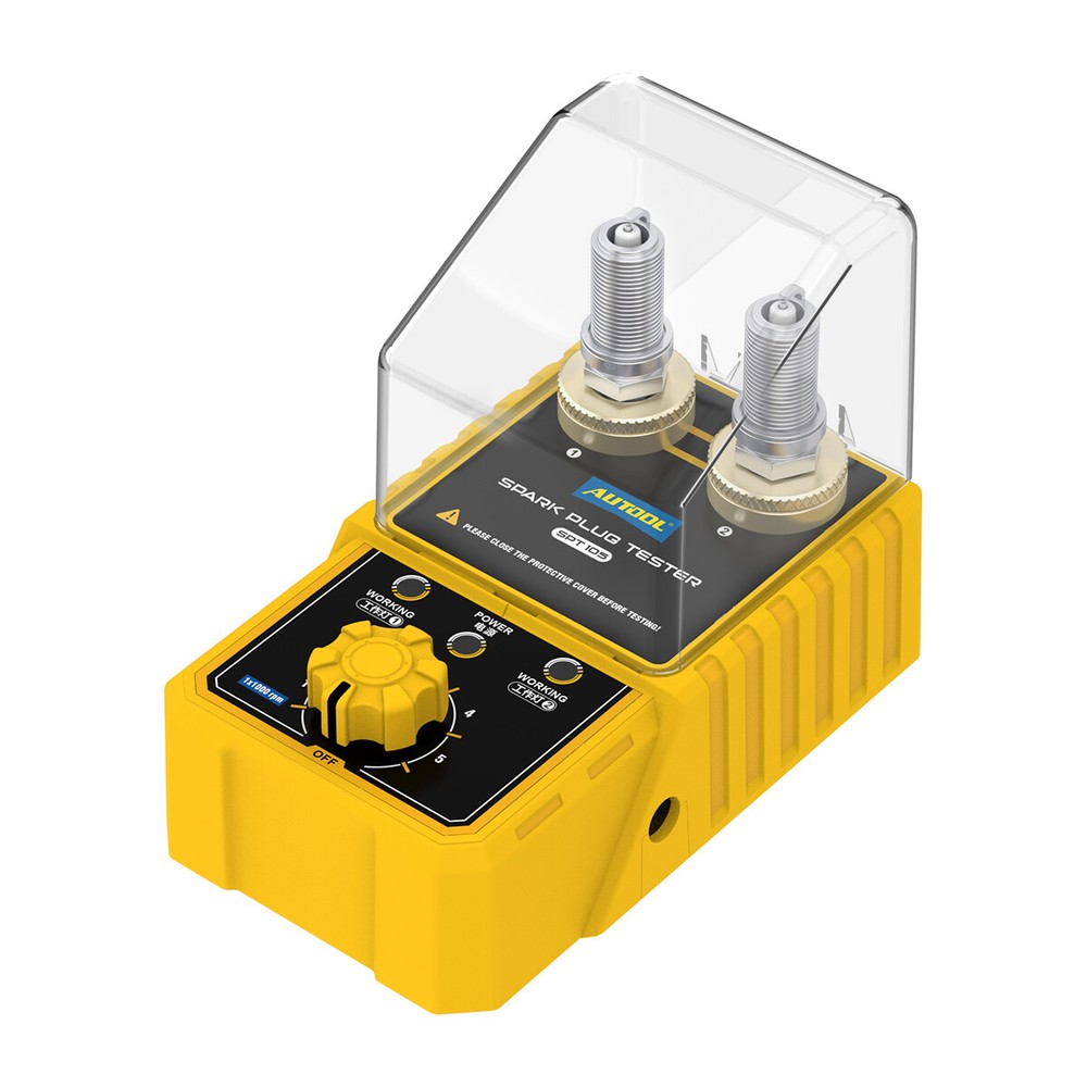 Spark Plug Tester Car Engine Ignition Plug Analyzer Adjustable Test Hole Height