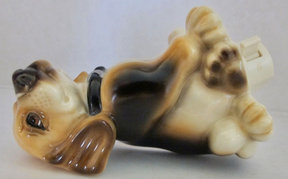 Beagle Dog Ceramic Night Light -5"Tall 3" Wide