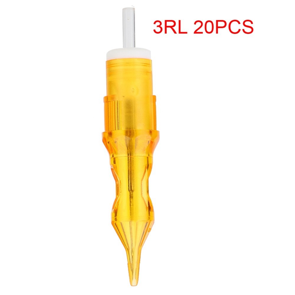 20Pcs/Set Disposable Eyebrow Tattoo Cartridge Needles Microblading Needle RL