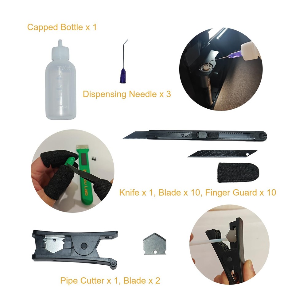 Befbox 3D Printer Tools Kit, Universal Accessories & Cleaning Kit...