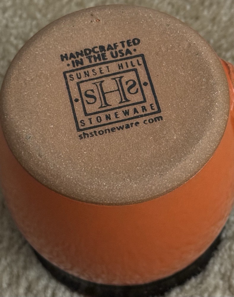 Grateful Dead SYF Pumpkin Java Taster Pottery Mug! Grateful Dead