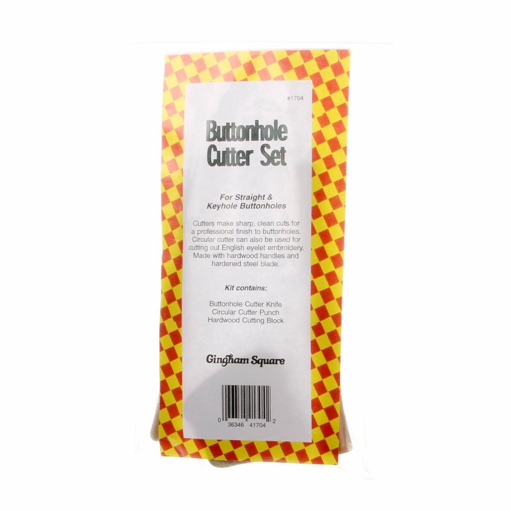 Brewer Two Piece Buttonhole Cutter Set