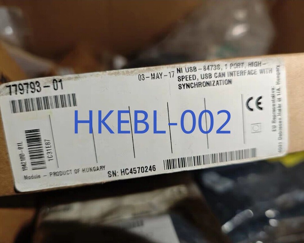 National Instruments USB-8473S High Speed ​​CAN Data Acquisition Card