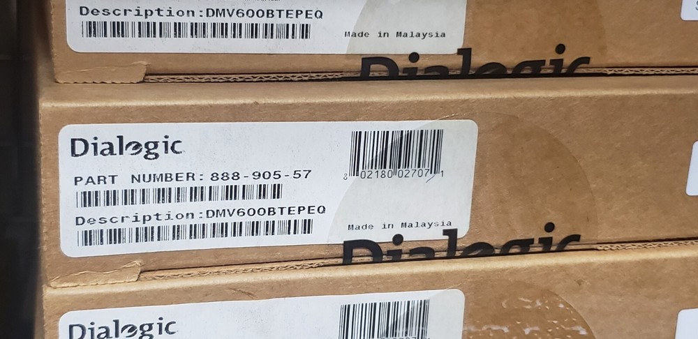Dialogic DMV600BTEPEQ - NEW SEALED - (888-905)