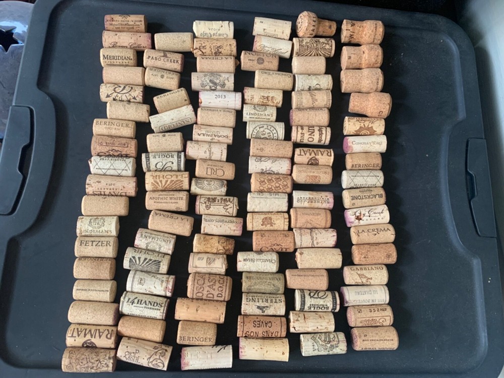 Assorted Wine Corks, Lot of 100
