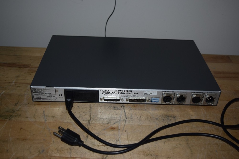Audio Precision SWR-2122M Output Switcher