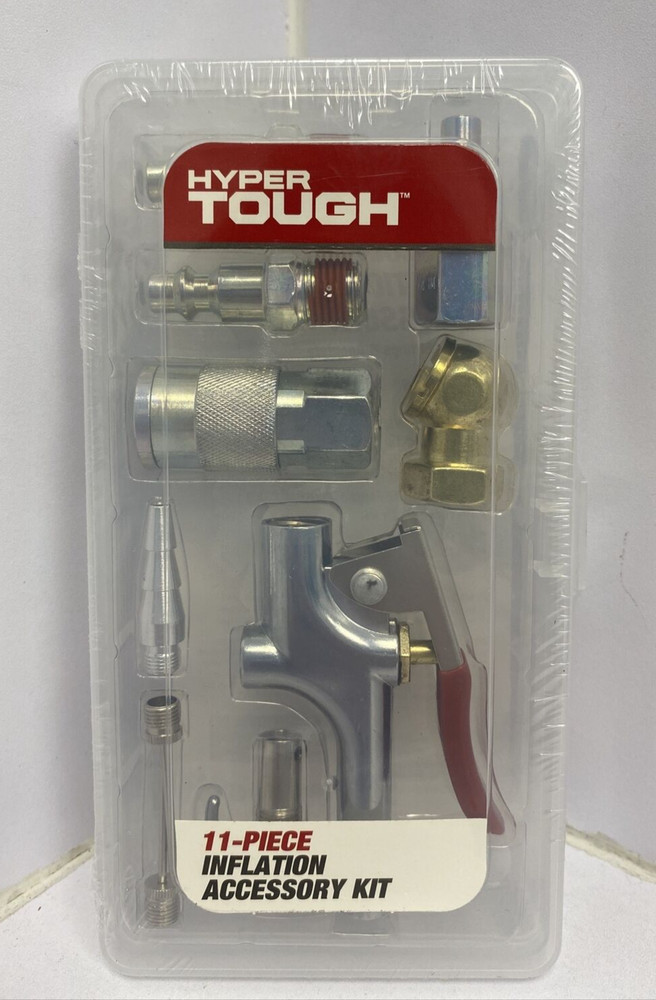 Hyper Tough 11 Piece Inflation Accessory Kit HT11PCAAK