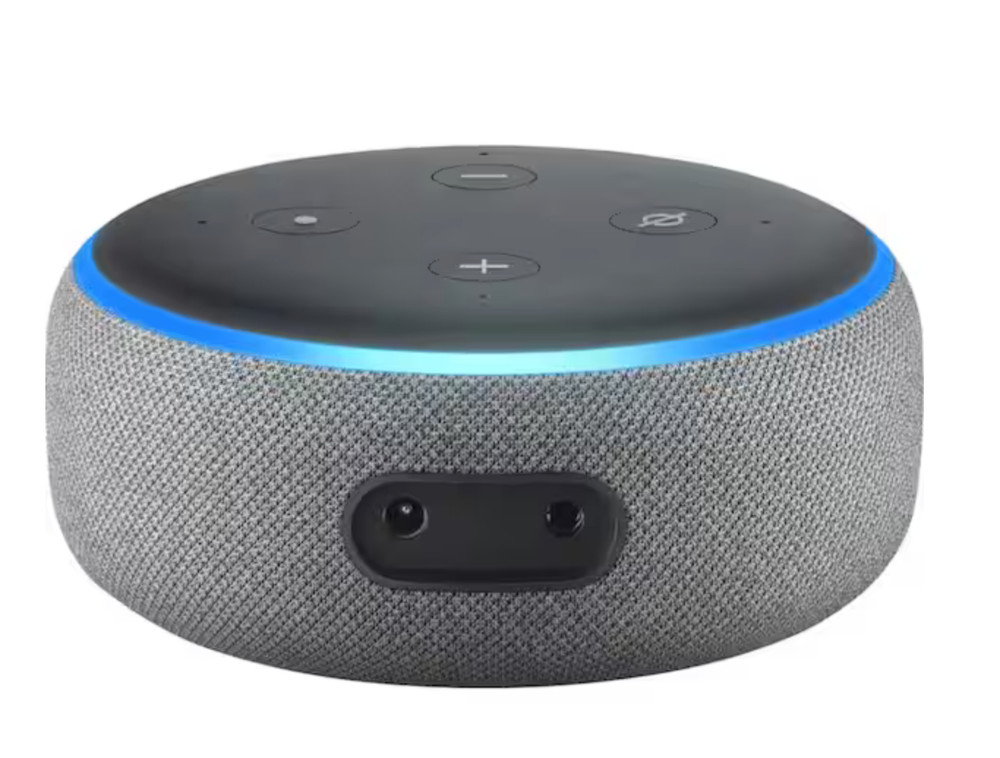 NEW Amazon Echo Dot 3rd Generation w/ Alexa Voice Media Device - Heather Gray