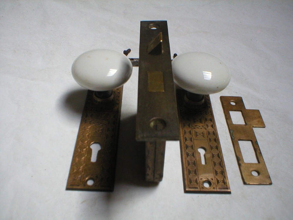Antique Victorian Era Door Hardware