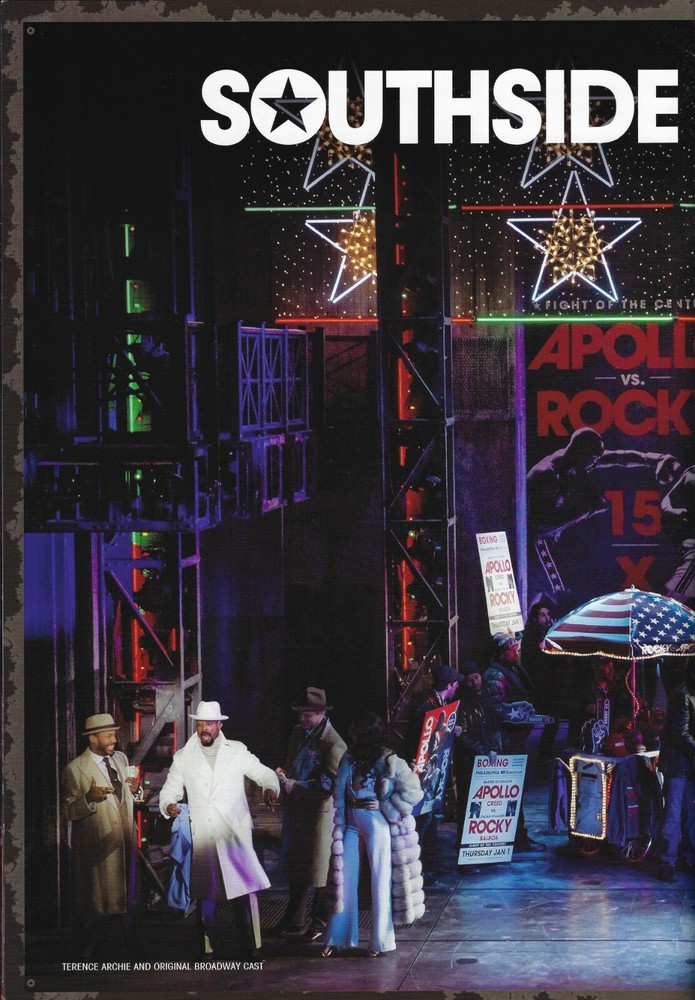 Andy Karl "ROCKY" Margo Seibert / Sylvester Stallone 2014 Souvenir Program