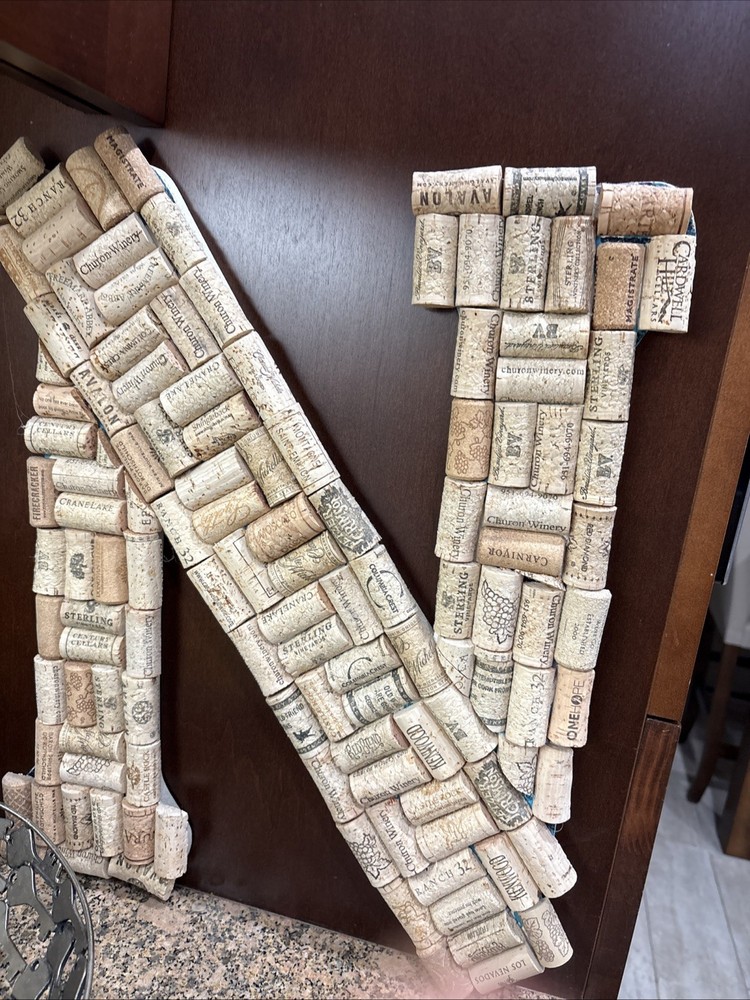 Crafting Wine Corks  With Printed Marked