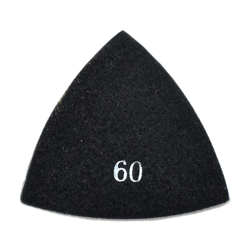 60 Grit Electroplated Diamond Triangular Polishing Pad For Oscillating Tools