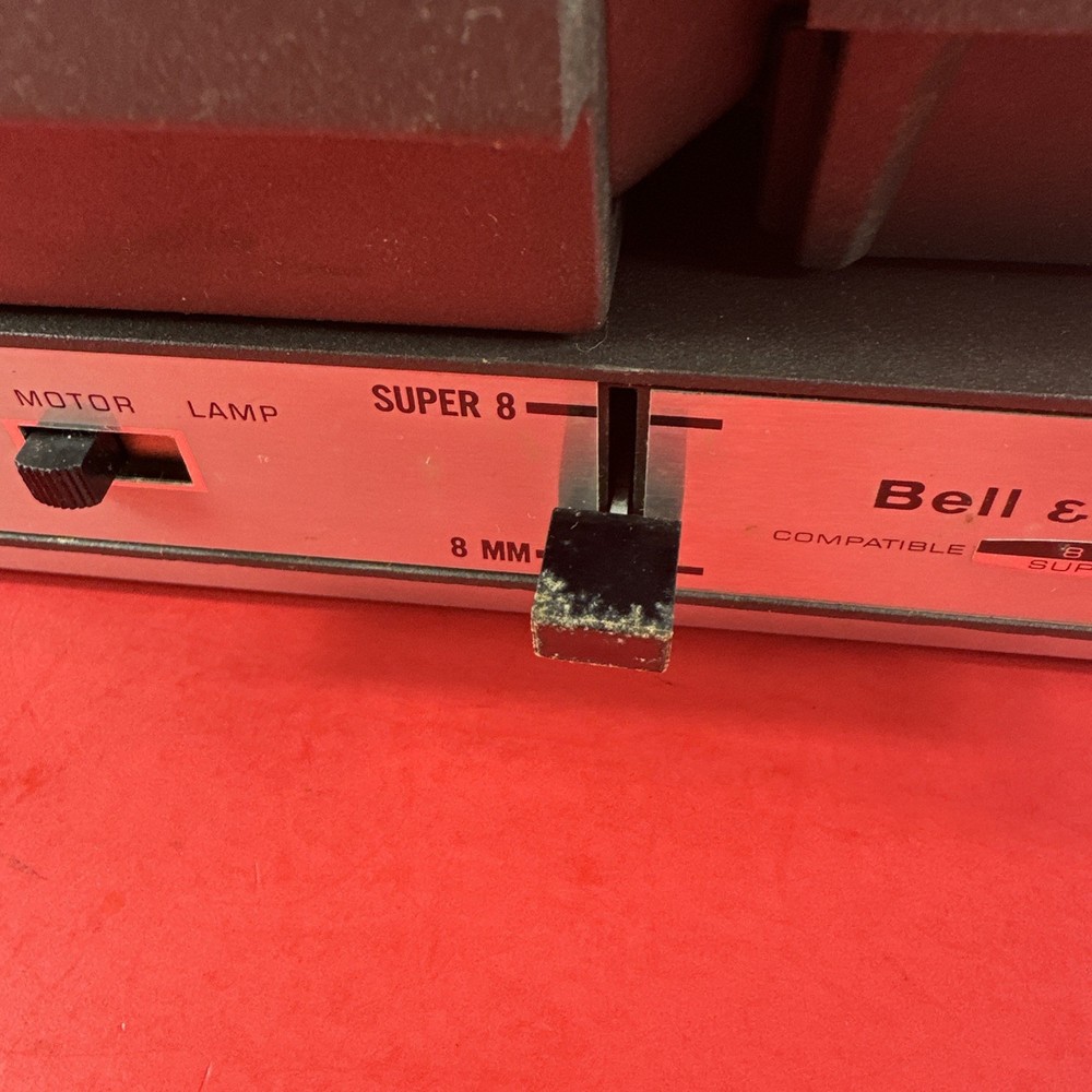 Bell & Howell Super 8mm & 8mm Film Projector Autoload 456A Untested