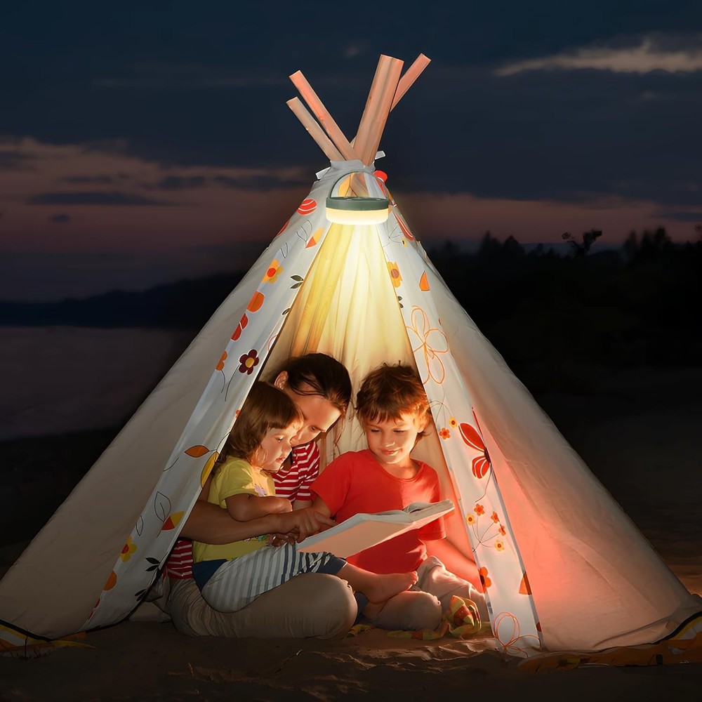 Versatile Waterproof Camping Light String - USB Rechargeable & Remote Operated