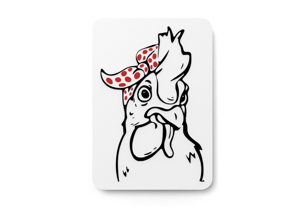 Hen | Funny sign For Home or Office