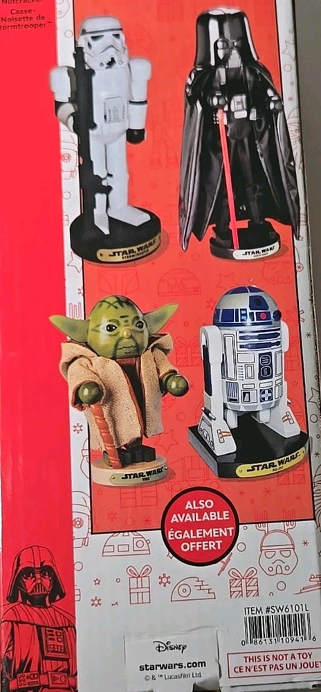Stormtrooper Nutcracker W/Gun Kurt Adler Disney