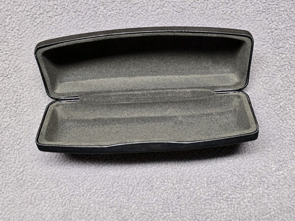 Joseph Abboud Clam Shell Black Eyeglasses Case Preowned