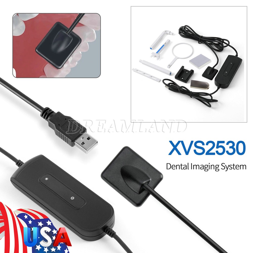 Dental Digital Xray Sensor Imaging System RVG Intraoral X-ray Sensor Size 2