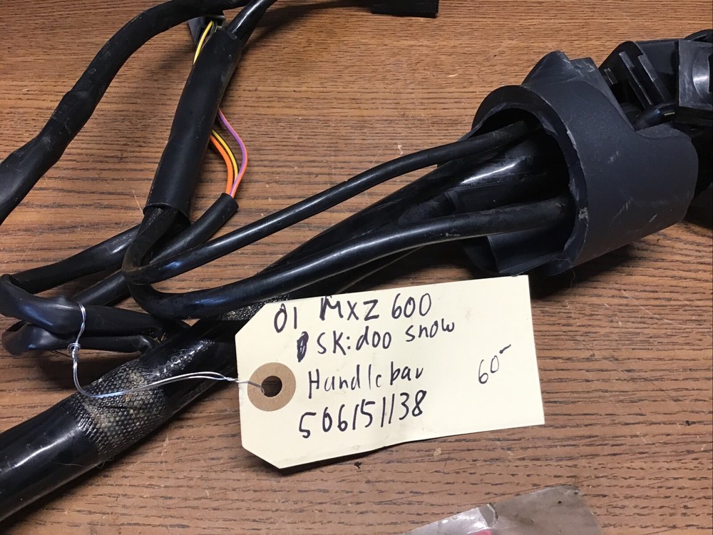 Handlebar & Controls # 506151138 Ski-Doo 2001 MXZ 600 Snowmobile