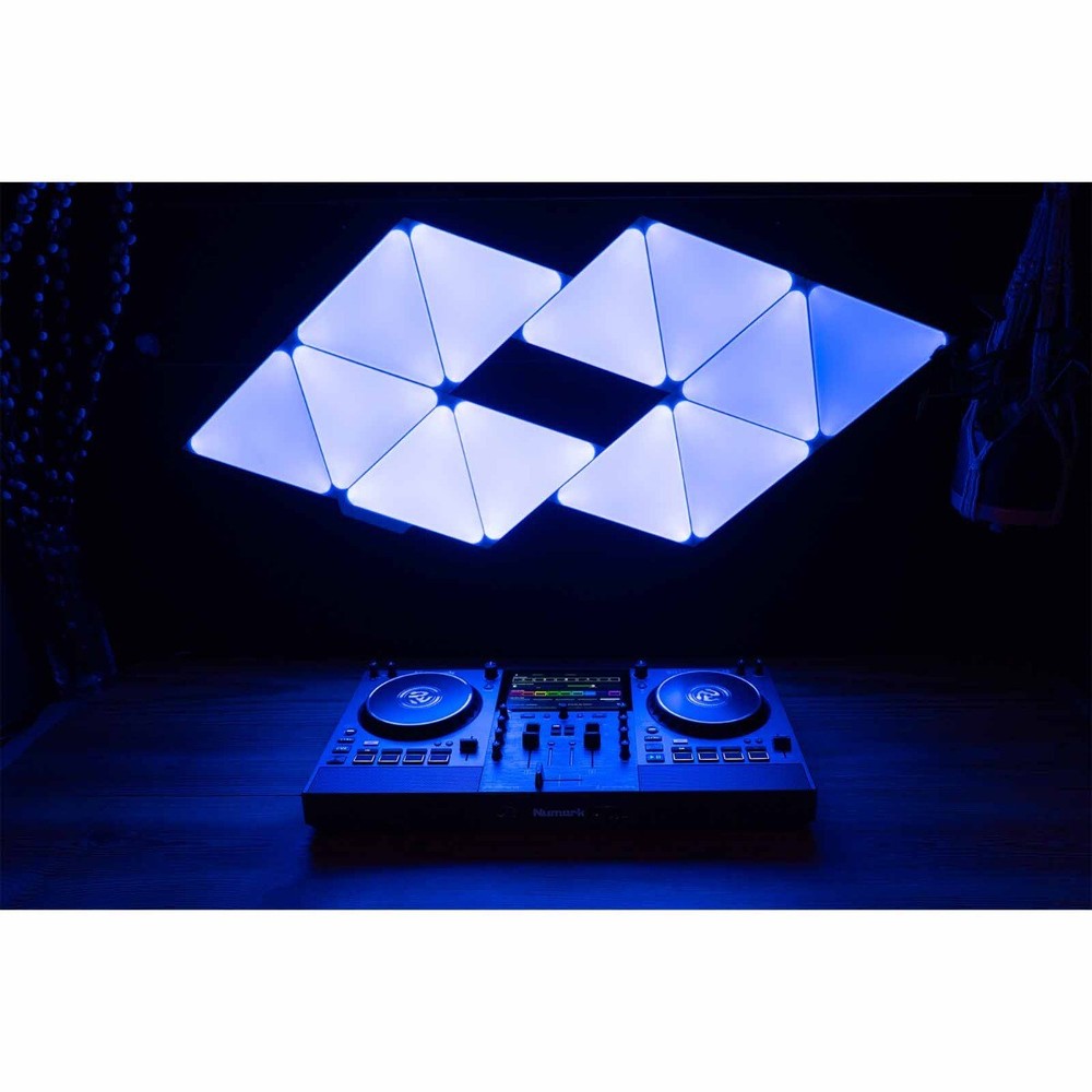 Numark MIXSTREAM PRO GO Streaming Battery Powered DJ Controller w Black Case